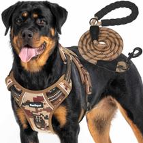 Arnês tático para cães Beebiepet Heavy Duty para cães grandes Arnês tático para cães Beebiepet Heavy Duty para cães grandes
