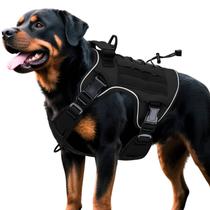 Arnês tático para cães Bruvoalon Heavy-Duty para cães grandes Arnês tático para cães Bruvoalon Heavy-Duty para cães grandes