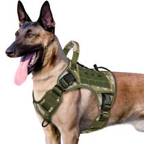 Arnês tático para cães WINGOIN para cães grandes Green Camo (L) Arnês tático para cães WINGOIN para cães grandes Green Camo (L)