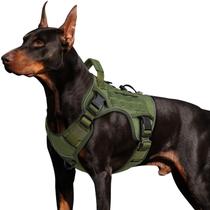 Arnês tático para cães WINGOIN para cães grandes, verde (XL)