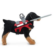 Arnês Walking Halo para cães cegos GabeFish Red Small