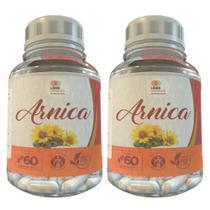 Arnica - 60 Cápsulas 500Mg Kit Com 2 Potes Arnica - 60 Cápsulas 500Mg Kit Com 2 Potes