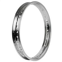 Aro 17 Dianteiro Cromado Para Roda Biz 100 110 125 Pop