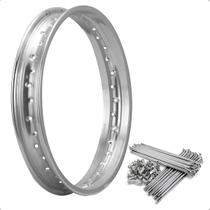 Aro 17 Traseiro 17x2.15 Bros 125 150 160 Tambor Raios 4mm