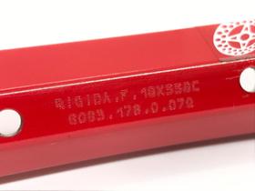 Aro 26" Rigida ZAC 2000 DB vermelho 36 furos