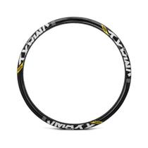 Aro 26 Vzan Vmaxx SL DownHill / MTB Parede Dupla 36F Disco Sem Ilhós Resistente Preta Com Adesivo Br Aro 26 Vzan Vmaxx SL DownHill / MTB Parede Dupla 36F Disco Sem Ilhós Resistente Preta Com Adesivo Br
