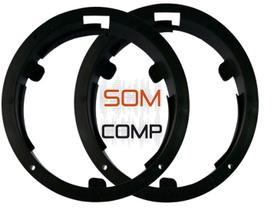 Aro Adaptador Mitsubishi Alto Falante 6 Polegadas Par Aro Adaptador Mitsubishi Alto Falante 6 Polegadas Par