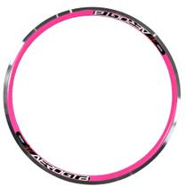 Aro Aero Parede Dupla 26 1.9 Mtb V-break Alumínio Rosa Neon Aro Aero Parede Dupla 26 1.9 Mtb V-break Alumínio Rosa Neon