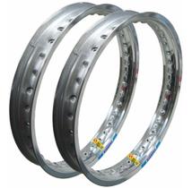 Aro Alumínio 1.85x19 + Aro 2.15x17 Nxr Bros 125 150 160 Par
