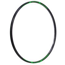 Aro alumínio 29 32f disco f/v parede dupla preto com adesivo groove verde Aro alumínio 29 32f disco f/v parede dupla preto com adesivo groove verde
