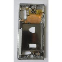 Aro Carcaça Chassi Compatível Galaxy Note 10 Plus N975 Prata