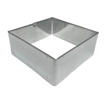 Aro cortador quadrado 9,8x4