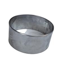 Aro cortador redondo inox 11x5cm ar-128 aro pra hamburguer