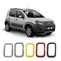 Aro cromado da entrada uno