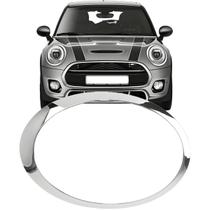 Aro Cromado Do Farol Mini Cooper De 2014 Até 2021 -Dir