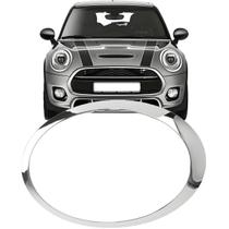 Aro Cromado Do Farol Mini Cooper De 2014 Até 2021 -Esq Aro Cromado Do Farol Mini Cooper De 2014 Até 2021 -Esq