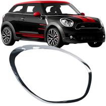Aro Cromado do Farol Mini Countryman 1.6 16V Turbo de 2010-16 - Dir Aro Cromado do Farol Mini Countryman 1.6 16V Turbo de 2010-16 - Dir