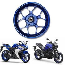 Aro da roda traseira azul yamaha mt 03 r3 2022 2023 2024