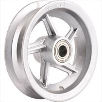Aro de alumínio 8" rolamento para pneus 3,25 ou 3,50 - Vonder