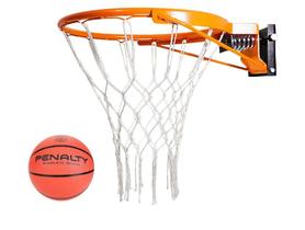 Aro De Basquete Oficial Retrátil Com Molas, Rede e Bola
