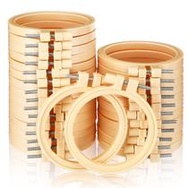 Aro de bordado Sintuff 100, pequeno círculo redondo de plástico de 7,8 cm