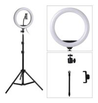 Aro de luz led ydtech 82242+82205 cor branca-quente e branca