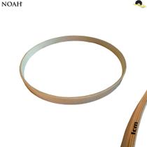 Aro de madeira Noah Drums Para bumbo 18 - Acabamento natural - Unitário