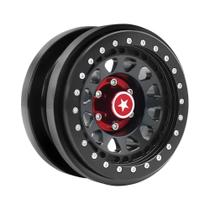 Aro De Roda De Alumínio CNC De 2,9" Com Beadlock Para Carro Crawler RC 1/6 Axial SCX6 Jeep JLU