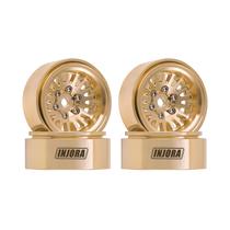 Aro de Roda INJORA 1.0 Plus em Latão para Esteiras RC 1/24 e 1/18 Aro de Roda INJORA 1.0 Plus em Latão para Esteiras RC 1/24 e 1/18