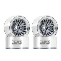 Aro de Roda INJORA CNC de Alumínio 1.0 Beadlock para Carros RC 1/18 e 1/24 Aro de Roda INJORA CNC de Alumínio 1.0 Beadlock para Carros RC 1/18 e 1/24