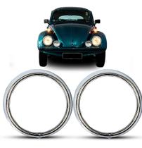 Aro Do Farol Cromado 1 Furo Fusca/ Kombi Clipper 76/ Marcon Aro Do Farol Cromado 1 Furo Fusca/ Kombi Clipper 76/ Marcon