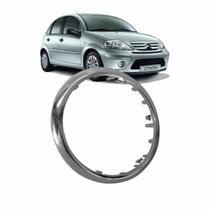 Aro Externo Da Coifa De Câmbio Citroem C3 Cromado