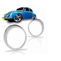 Aro Farol Vw Fusca/kombi Cromado Furo