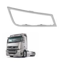 Aro Farolete Volvo Fh 2010 A 2014 Cromado Lado Direito