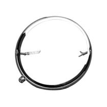 Aro Ferro Farol Volkswagen Fusca 1963 Até 1972 2 Furos Cromado