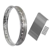 Aro Folha Jante Roda Traseiro De Ferro Raio 4mm Cromado Xtz250 Tenere250 Lander250 Aro Folha Jante Roda Traseiro De Ferro Raio 4mm Cromado Xtz250 Tenere250 Lander250