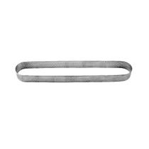 Aro Inox Micro-Perfurado - Oval - 13X4X2Cm - 1 unidade