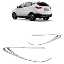 Aro Lanterna Traseira Ix35 2010 2011 2012 2013 2014 2015 Cromado