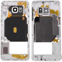 Aro Lateral Carcaça Compatível Galaxy S6 Edge Plus G928 C/botões flex PRATA