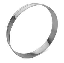 Aro Modelador Redondo em Aço Inox 25x5cm - Doupan