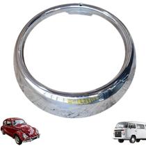 ARO MOLDURA CROMADA FAROL VW FUSCA 76 até 96 KOMBI 76 até 13 ARO MOLDURA CROMADA FAROL VW FUSCA 76 até 96 KOMBI 76 até 13