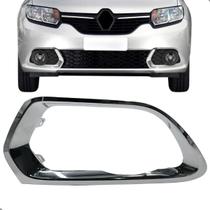 Aro Moldura Farol Milha Sandero 2014 2015 2016 2017 2018 2019 2020 Cromado Aro Moldura Farol Milha Sandero 2014 2015 2016 2017 2018 2019 2020 Cromado