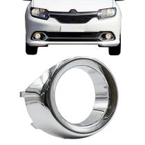 Aro Moldura Milha Logan 2014 15 16 17 2018 2019 2020 Cromado Aro Moldura Milha Logan 2014 15 16 17 2018 2019 2020 Cromado