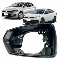 Aro Moldura Retrovisor Virtus Polo C/furo Pisca Esquerdo Aro Moldura Retrovisor Virtus Polo C/furo Pisca Esquerdo