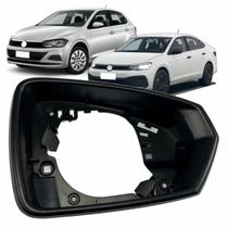 Aro Moldura Retrovisor Virtus Polo S/furo Pisca Direito Aro Moldura Retrovisor Virtus Polo S/furo Pisca Direito
