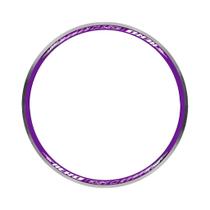 Aro para bicicleta Aero Vzan 24 Violeta 36 Furos bike Aro para bicicleta Aero Vzan 24 Violeta 36 Furos bike