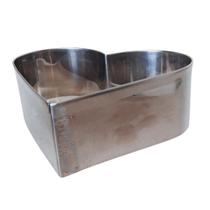 Aro Para Bolo Coração / Copas Aço Inox 20Cm - Formaster