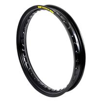 Aro Preto Brilhante 17x140 De Aluminio Monark Dianteiro Fabreck Premium Aro Preto Brilhante 17x140 De Aluminio Monark Dianteiro Fabreck Premium