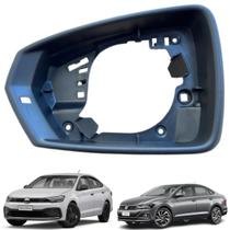 Aro retrovisor polo virtus 2018 a 2026 com furo esquerdo Aro retrovisor polo virtus 2018 a 2026 com furo esquerdo
