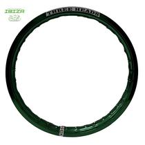 Aro roda diant 140x17 aluminio verde neon three